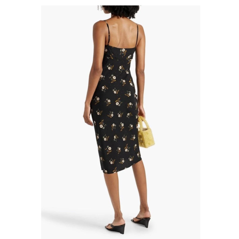 VERONICA BEARD Shara floral-print silk-blend jacquard dress - Picture 3 of 13
